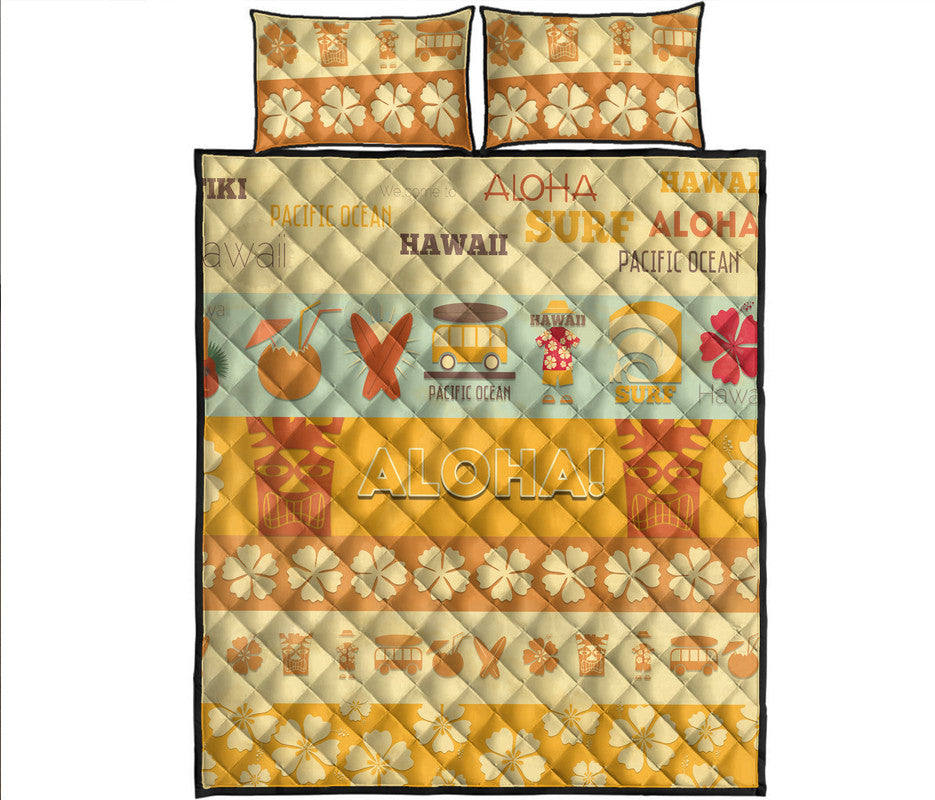 hawaii-surf-retro-style-quilt-bed-set