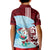 Hawaii Christmas Surfing Santa Claus Mele Kalikimaka Polo Shirt KID LT7 - Polynesian Pride