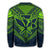 Hawaiian Kanaka Map Football Jersey Sweatshirt - Navy - Roger Style - AH - Polynesian Pride
