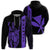 Kanaka Map King Purple Hoodie Edgar Style Unisex Purple - Polynesian Pride