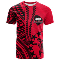 Cook Islands Atiu Polynesian T Shirt LT6 Red - Polynesian Pride