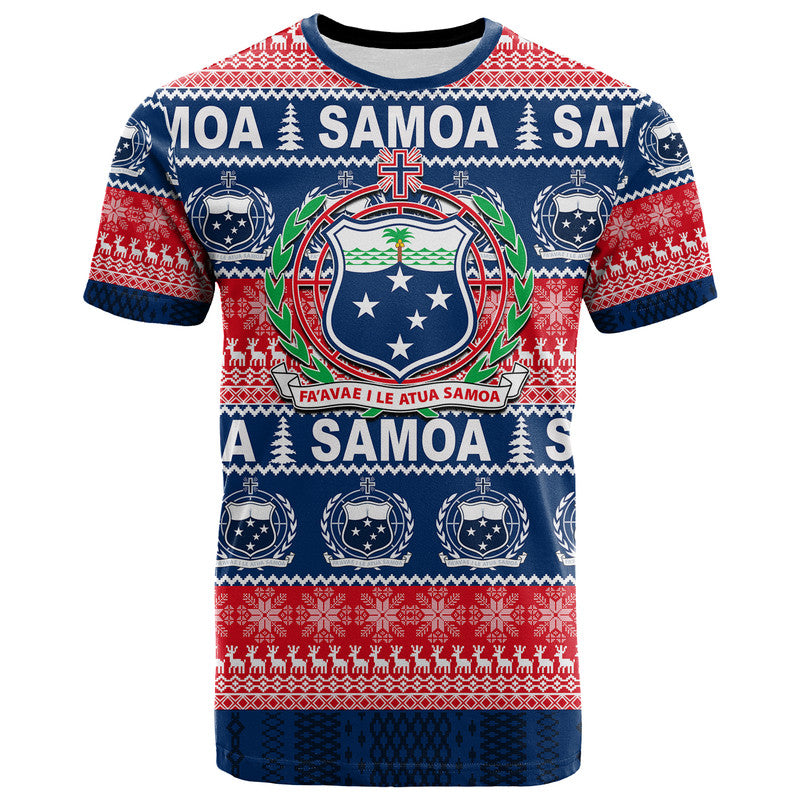 Samoa Christmas T Shirt 2022 LT6 - Polynesian Pride
