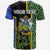 Custom South Sea Islanders Flag Style T Shirt Solomon Islands LT6 - Polynesian Pride