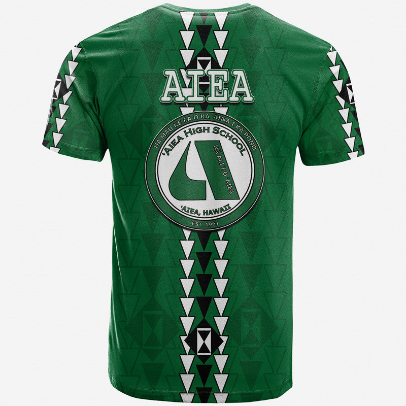 Hawaii Aiea High Mix Kakau T Shirt LT6 - Polynesian Pride