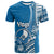 Custom Yap of Micronesia T Shirt Vibe Style LT6 Blue - Polynesian Pride