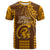 Custom Hawaii High School Mililani T Shirt Mix Kakau LT6 Yellow - Polynesian Pride