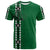Hawaii Aiea High Mix Kakau T Shirt LT6 Green - Polynesian Pride