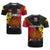 The Kumuls PNG T Shirt Papua New Guinea Polynesian Dynamic Style Black LT14 Black - Polynesian Pride