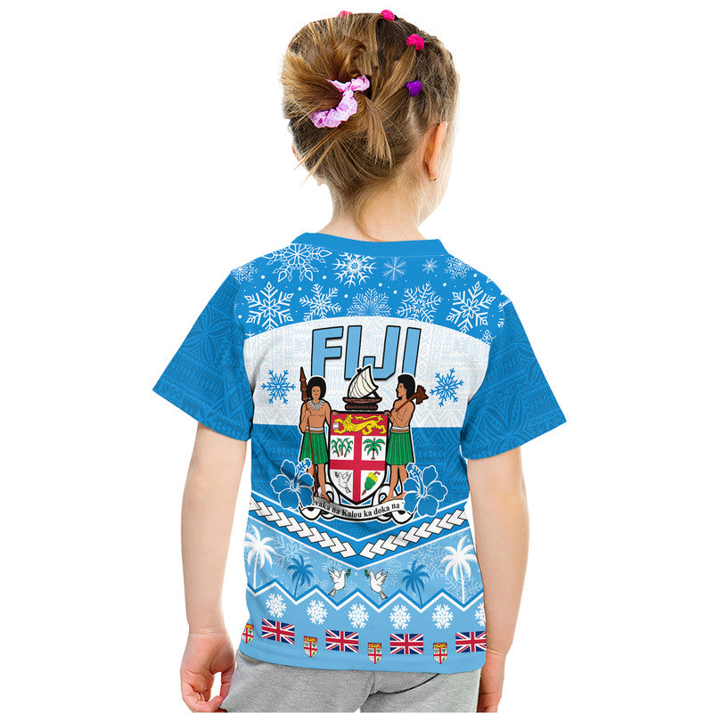 Fiji Masi Tapa Christmas Vibe T Shirt LT9 - Polynesian Pride