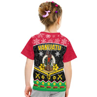 Vanuatu Tribal Polynesian Christmas Vibe T Shirt LT9 - Polynesian Pride