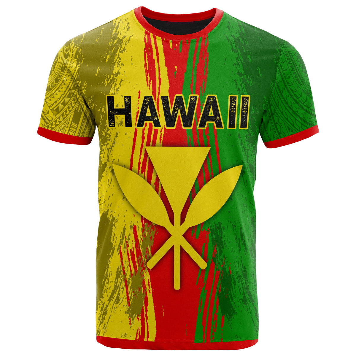 Personalized Hawaii Polynesian Kanaka Unisex T Shirt Oliver Style - Polynesian Pride