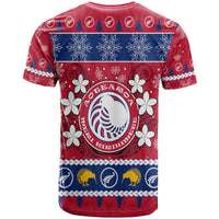 New Zealand Aotearoa Meri Kirihimete T Shirt Maori Kiwi Christmas LT9 - Polynesian Pride