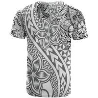 Traditional Polynesian Tribal Tattoo Retro T Shirt Grey LT9 - Polynesian Pride