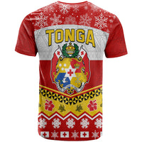 Tonga Christmas Kilisimasi Fiefia Coat of Arms T Shirt LT9 - Polynesian Pride