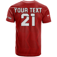 (Custom Text and Number) Tonga Rugby Sevens T Shirt Sporty Style LT9 - Polynesian Pride