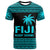 Custom Fiji Rugby Sevens T Shirt Simple Blue Style LT9 Blue - Polynesian Pride