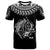Fiji T Shirt Polynesian Shark Tattoo Black Unisex Black - Polynesian Pride