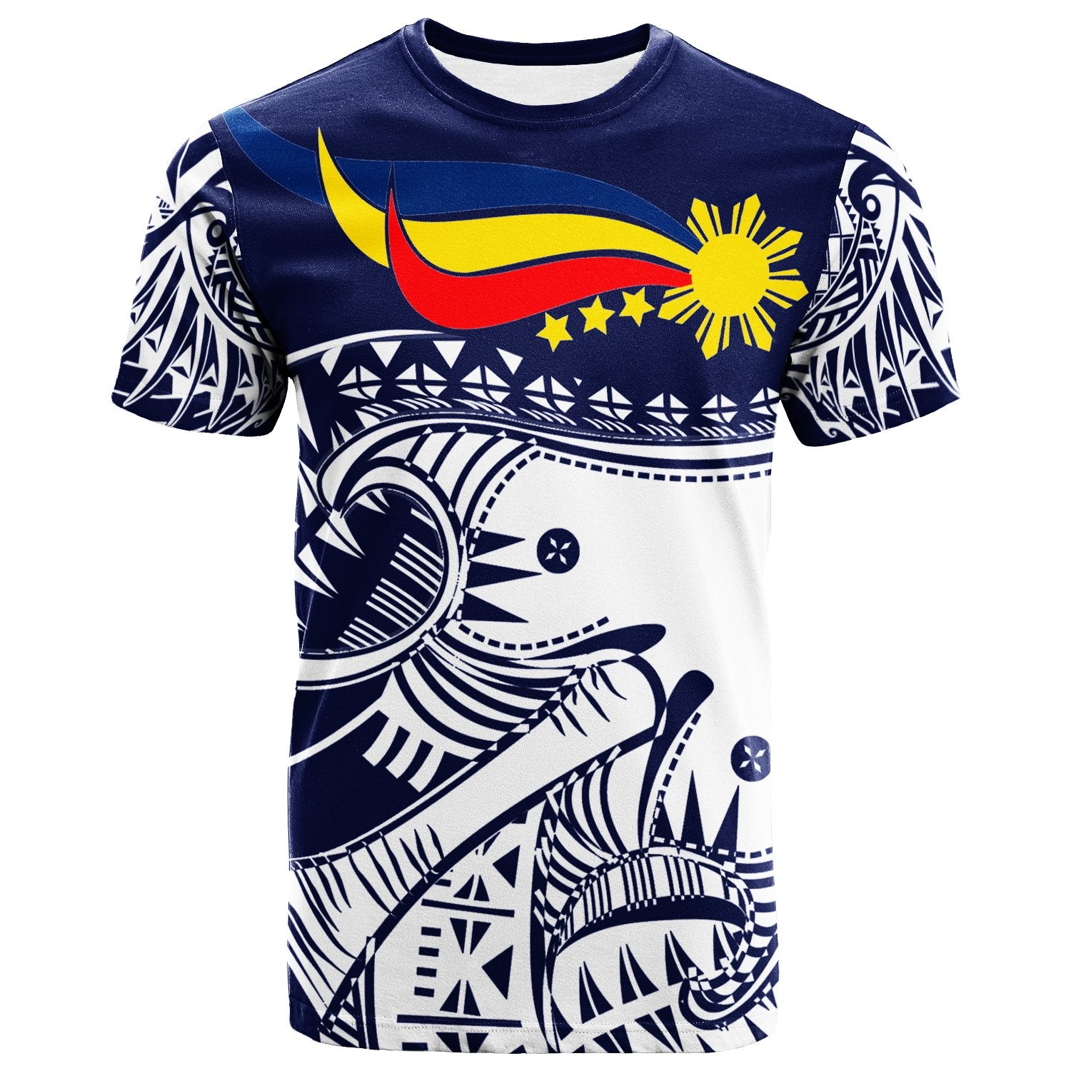 Philippines Custom T Shirt Lapu Lapu National Hero With Sport Style Blue Color Unisex Blue - Polynesian Pride