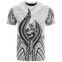Guam T Shirt Guam Seal Chamorro Tribal Unisex White - Polynesian Pride