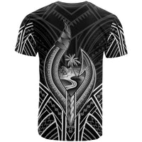 Guam T Shirt Guam Seal Chamorro Tribal White Color - Polynesian Pride