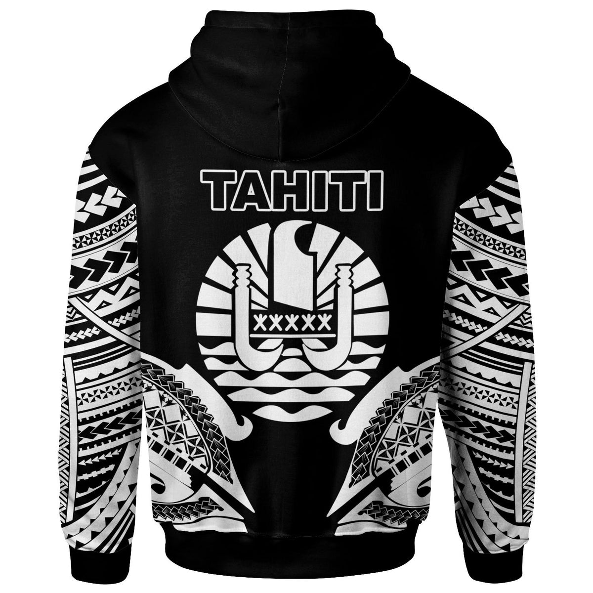 Tahiti Zip Hoodie Go Boating - Polynesian Pride