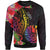 Tahiti Sweatshirt - Tropical Hippie Style Unisex Black - Polynesian Pride