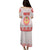 Personalised Tonga Atele College Puletaha Dress - White LT7 - Polynesian Pride
