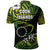 TE INUINU FAMZ Cook Islands Rugby Polo Shirt Unique Vibes Green LT8 - Polynesian Pride