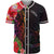 Tokelau Baseball Shirt - Tropical Hippie Style Unisex Black - Polynesian Pride