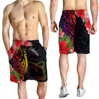 Tokelau Men's Shorts - Tropical Hippie Style - Polynesian Pride