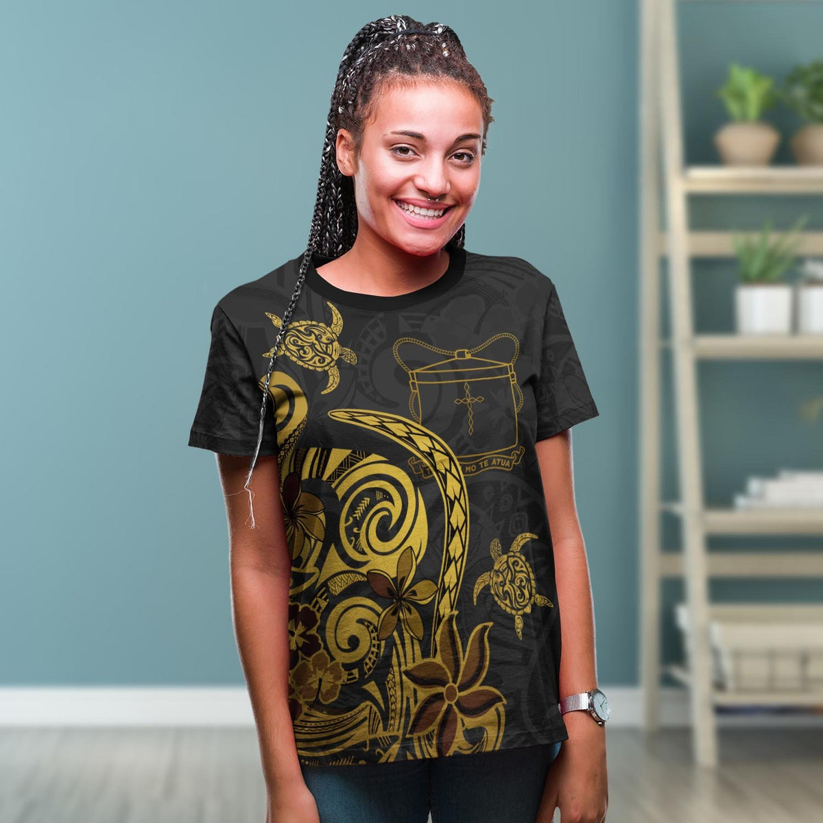 Tokelau T Shirt Folk Style - Polynesian Pride