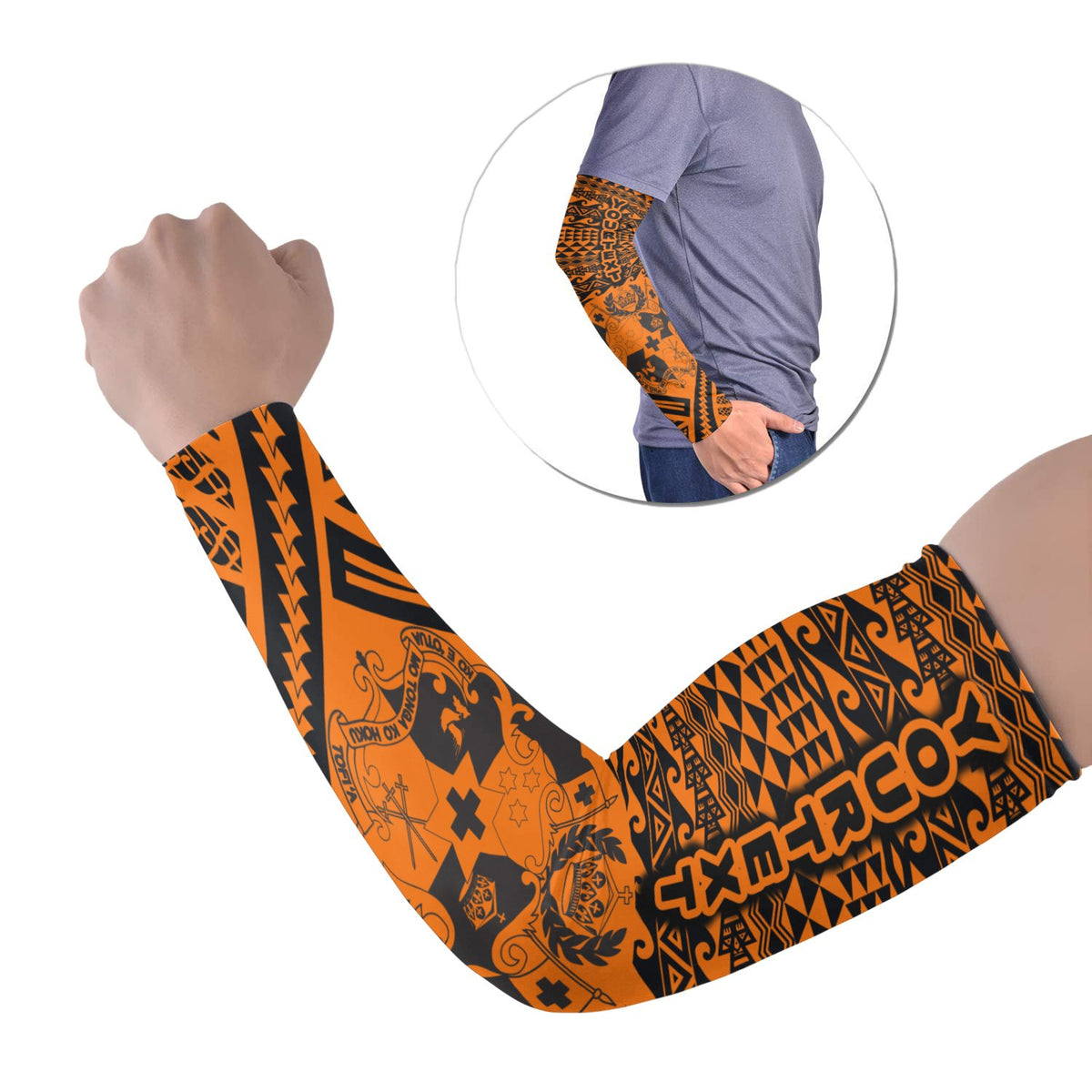FKELYI Sun Protection Arm Sleeve 2 Pieces Set for Women Mens Traditional  Polynesian Tribal Arm Cover Shield Athletic Arm Sleeves-M - Yahoo Shopping