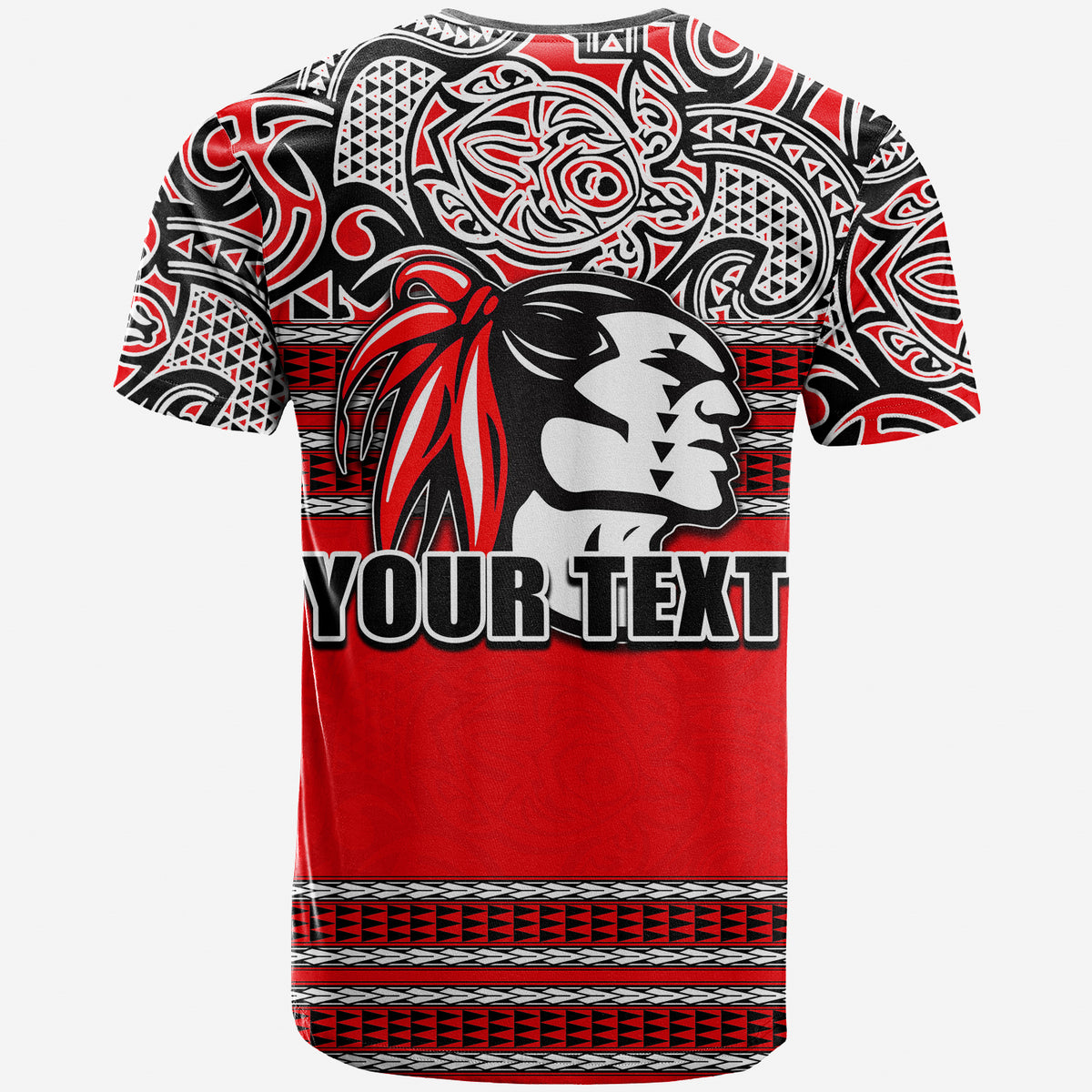 Custom Hawaii Kahuku High & Intermediate School T Shirt No.1 LT6 - Polynesian Pride
