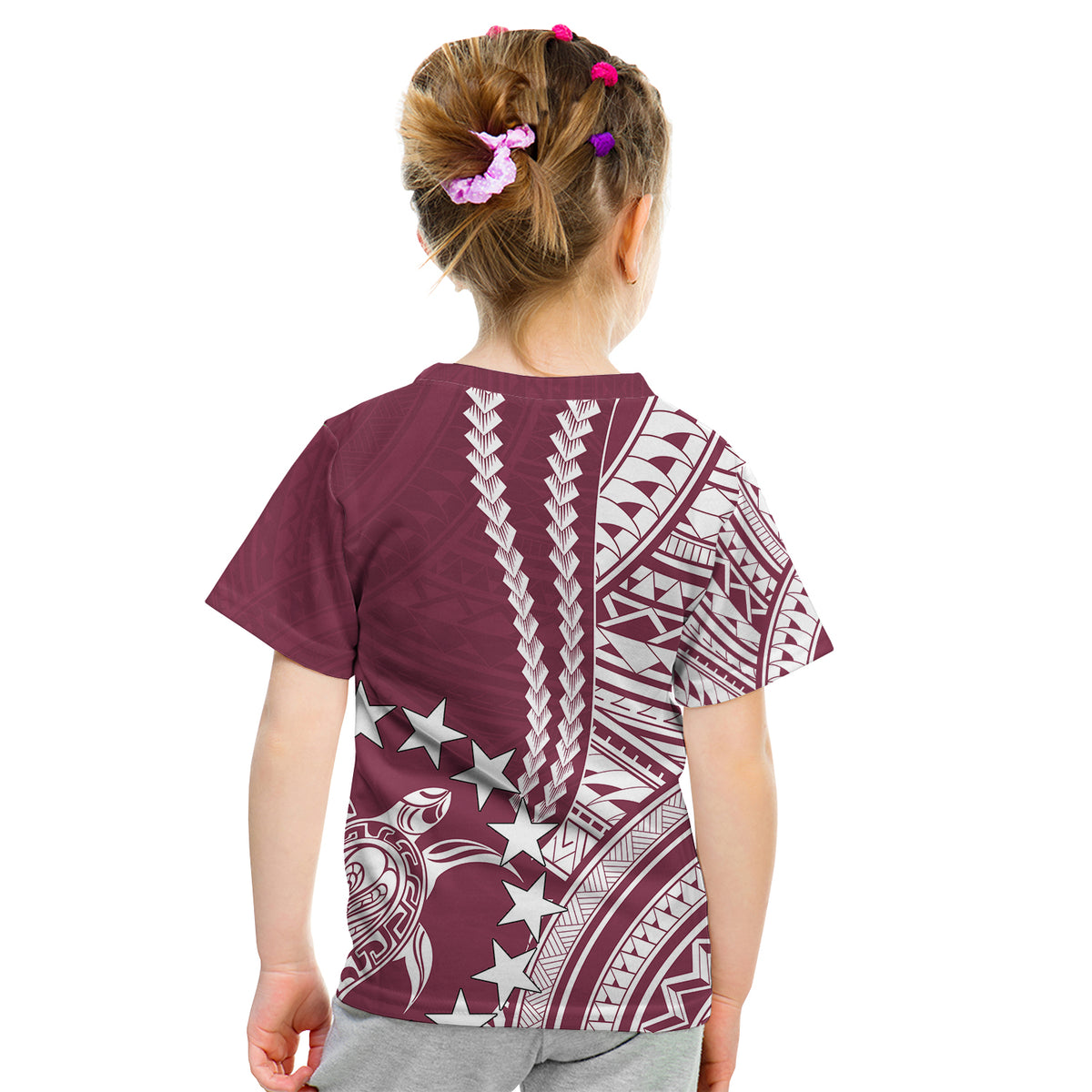 Cook Islands Mangaia Polynesian T Shirt KID LT6 - Polynesian Pride