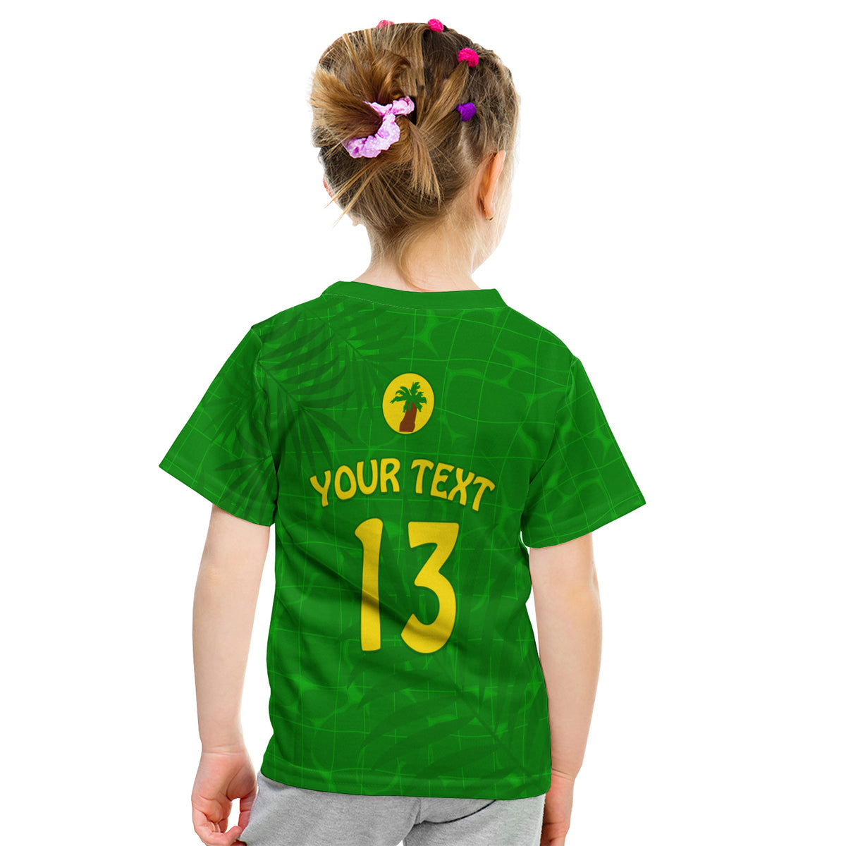 (Custom Text And Number) Cocos (Keeling) Islands T Shirt Kid Proud Flag Unique LT13 - Polynesian Pride