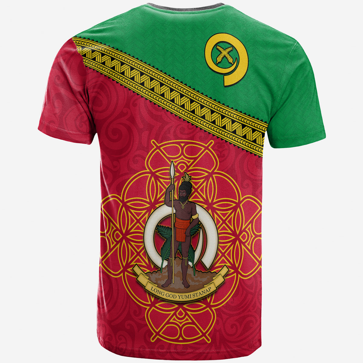 Custom Vanuatu T Shirt Pattern Sand Drawing LT13 - Polynesian Pride