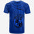 (TOKO ofA) Tonga Polynesian T Shirt Tonga Waves Blue LT13 - Polynesian Pride