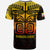 Custom Marquesas Islands Tiki T Shirt Gradient Marquesan Tattoo LT13 - Polynesian Pride