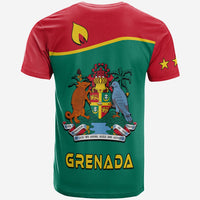 Grenada T Shirt Coat of Arms and Map Impressive LT13 - Polynesian Pride