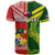 Custom Tonga and Australia Rugby T Shirt Mate Maa Tonga Mix Kangaroos LT14 - Polynesian Pride