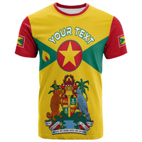 Custom Grenada T Shirt Power Grenada Mix Coat of Arms LT13 Art - Polynesian Pride