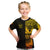 (Custom Personalised) Marquesas Islands Tiki T Shirt Kid Gradient Marquesan Tattoo LT13 - Polynesian Pride