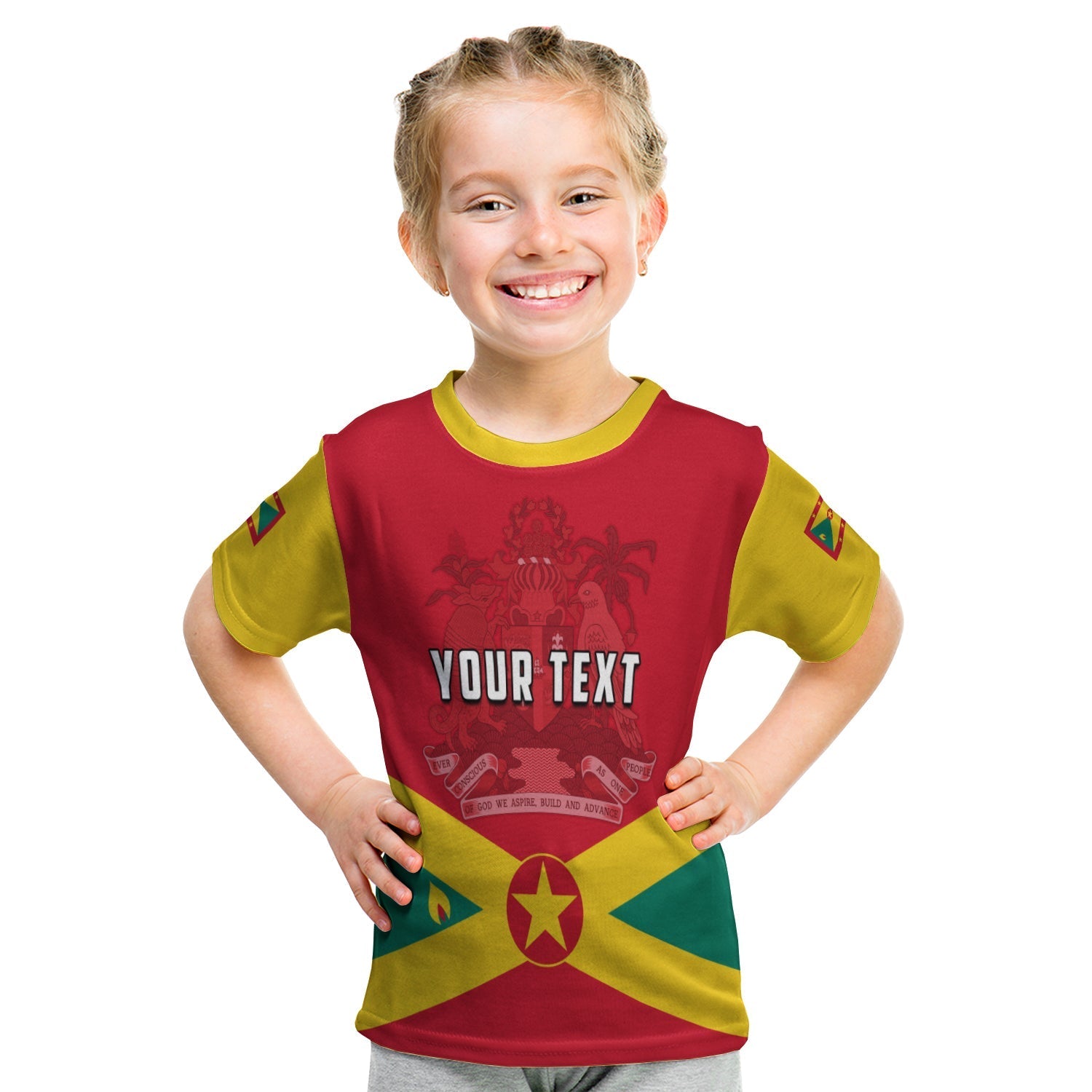 (Custom Personalised) Grenada T Shirt KID Keep Calm And Love Grenada LT13 Youth XL Size14 - Polynesian Pride