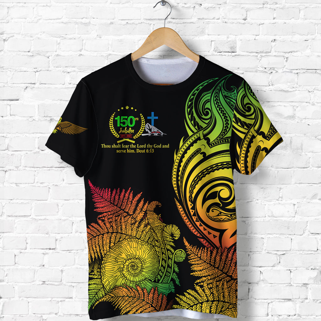 Lovoni Day T Shirt 150 Years Jubilee LT13 Unisex Black - Polynesian Pride