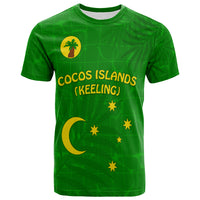 Cocos (Keeling) Islands T Shirt Proud Flag Unique LT13 Unisex Green - Polynesian Pride
