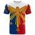 Custom Philippines T Shirt Eagle LT6 Unisex Blue - Polynesian Pride
