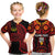 (Custom Personalised) Marquesas Islands T Shirt Kid Marquesan Tattoo Original Style - Red LT8 - Polynesian Pride