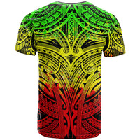 Hawaii T Shirt Coat of Arm Hawaii & Polynesian Tattoo - Polynesian Pride