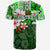Custom Hammerhead shark T Shirt Hawaii Style Green LT6 - Polynesian Pride