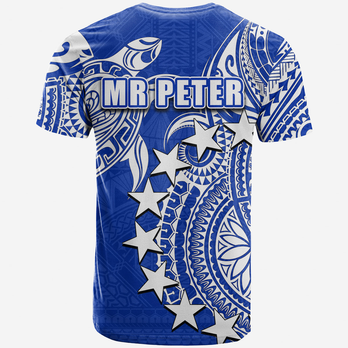 Custom Cook Islands T Shirt Pukapuka Baydham Clan LT6 - Polynesian Pride